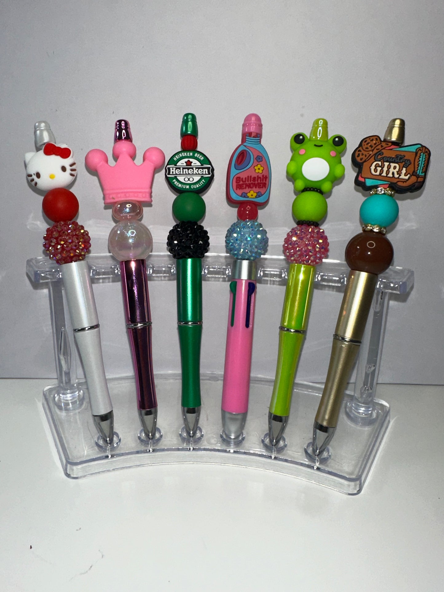 Silicone Focal Beaded Pens 8.00 each