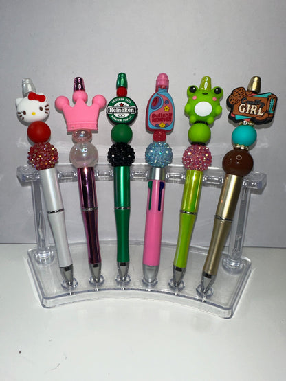 Silicone Focal Beaded Pens 8.00 each