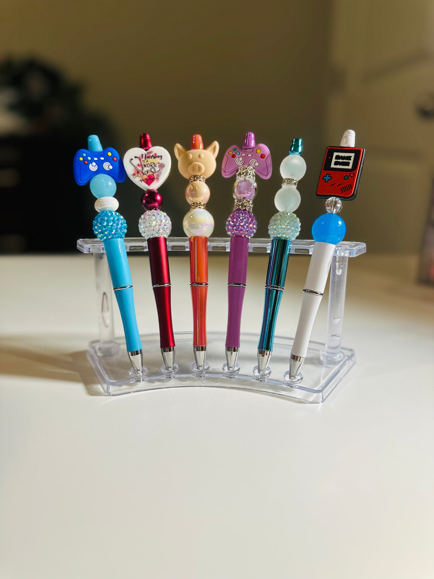 Silicone Focal Beaded Pens 8.00 each