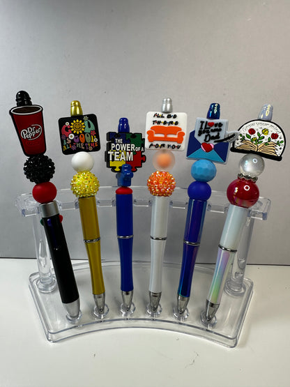 Silicone Focal Beaded Pens 8.00 each