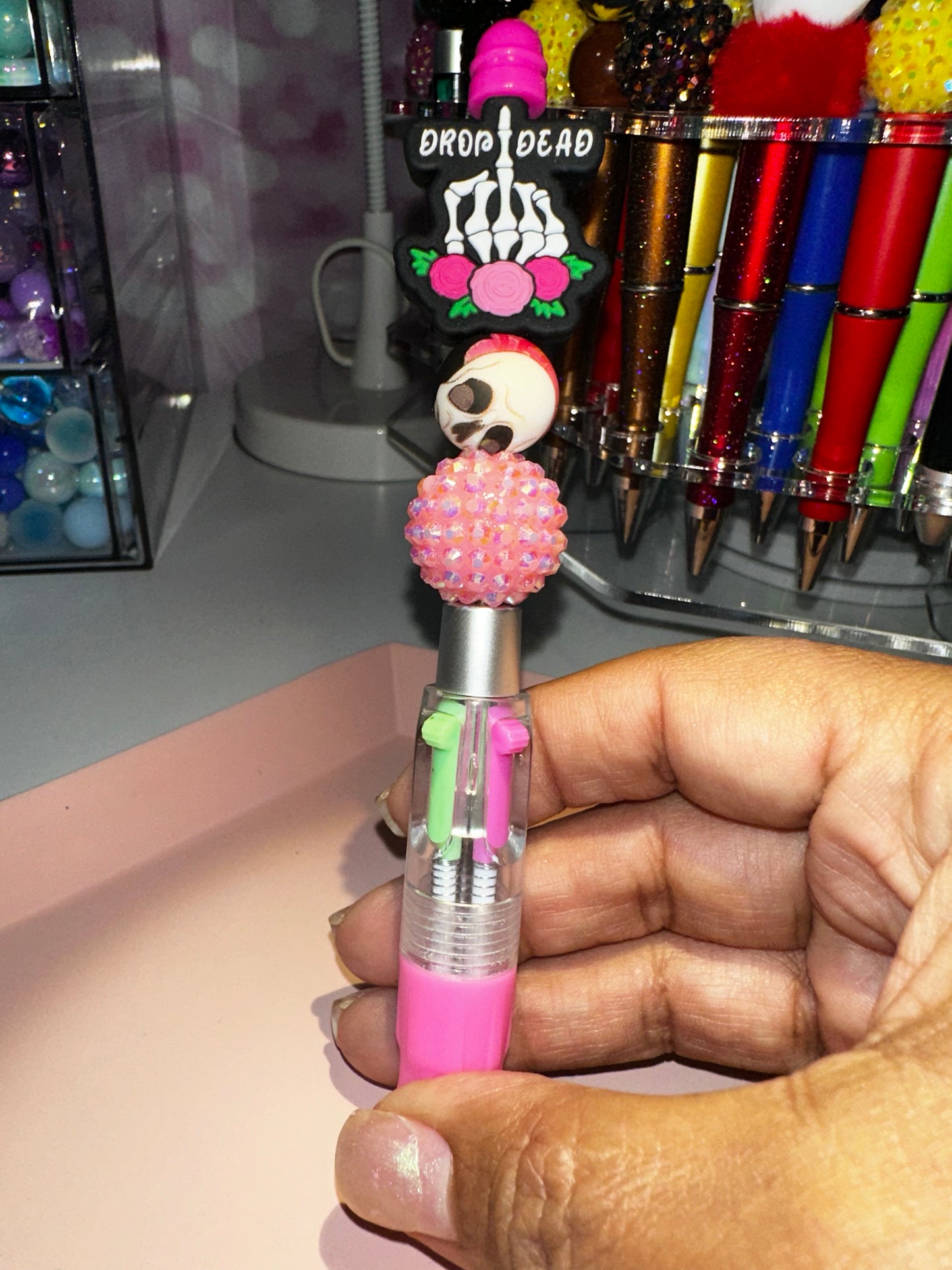 Silicone Focal Beaded Pens 8.00 each