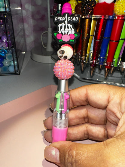 Silicone Focal Beaded Pens 8.00 each