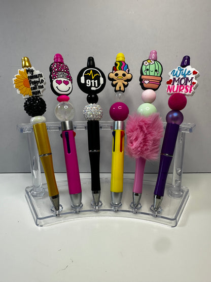 Silicone Focal Beaded Pens 8.00 each