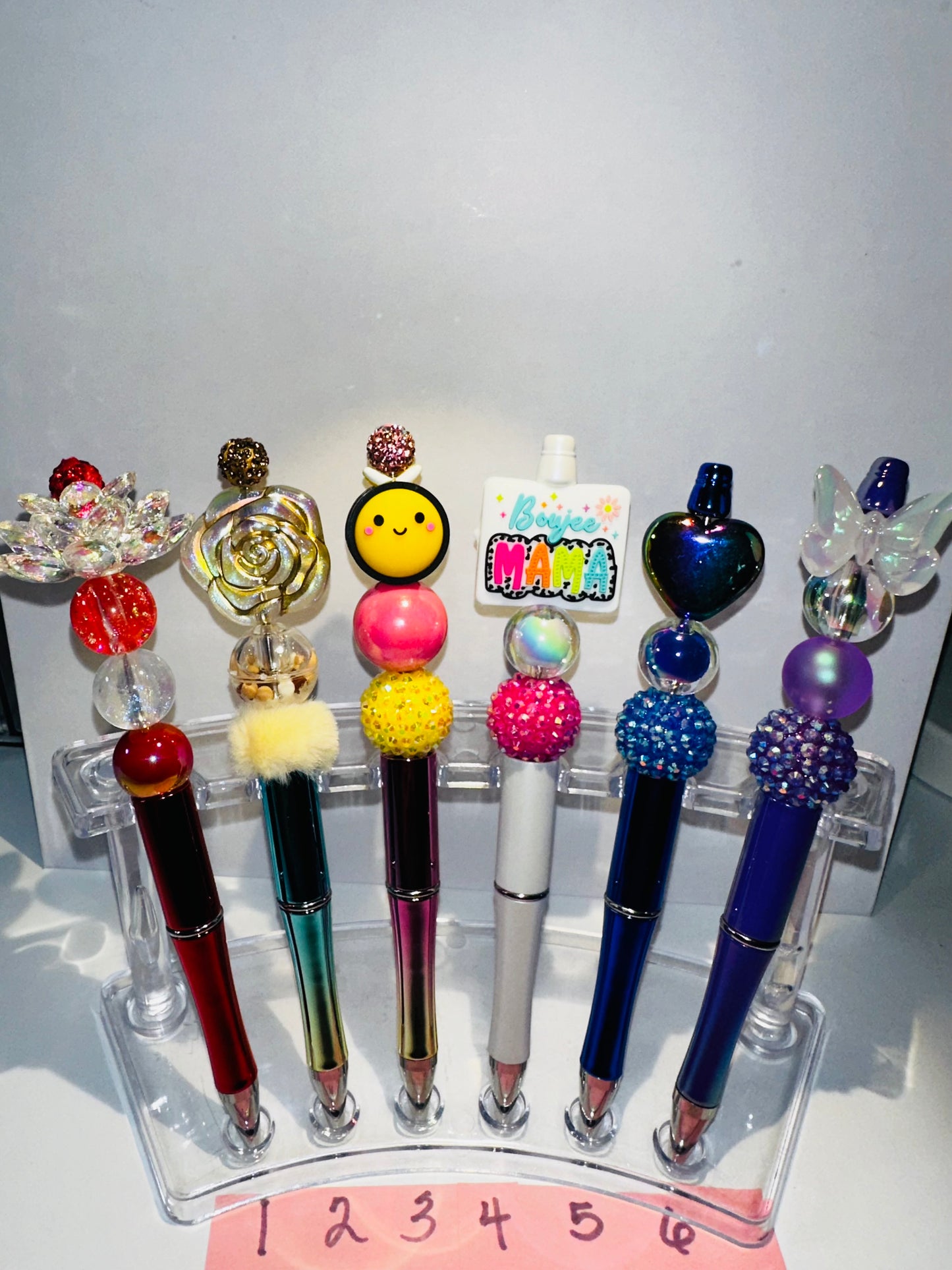 Silicone Focal Beaded Pens 8.00 each