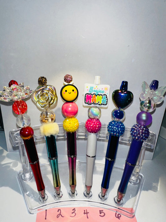 Silicone Focal Beaded Pens 8.00 each
