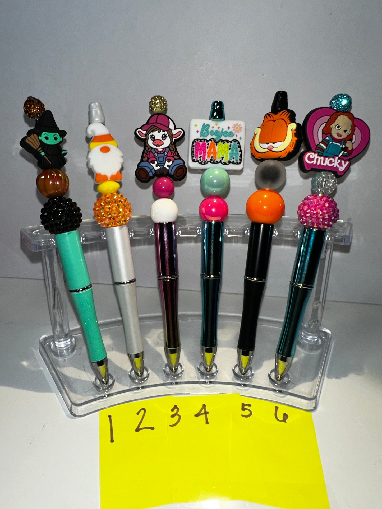 Silicone Focal Beaded Pens 8.00 each