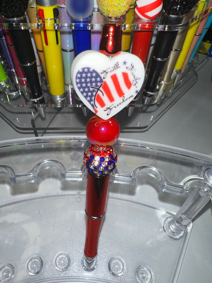 Silicone Focal Beaded Pens 8.00 each
