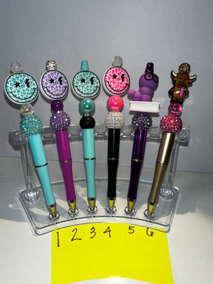 Silicone Focal Beaded Pens 8.00 each