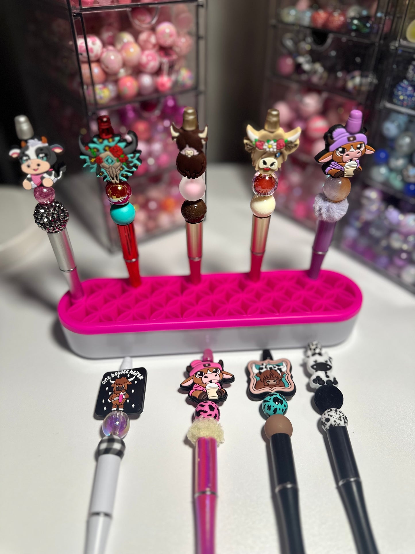 Silicone Focal Beaded Pens 8.00 each
