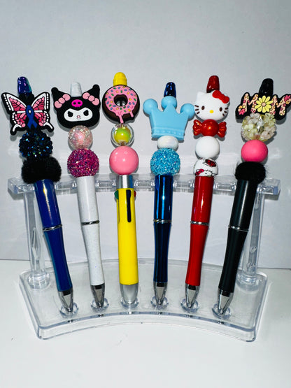 Silicone Focal Beaded Pens 8.00 each