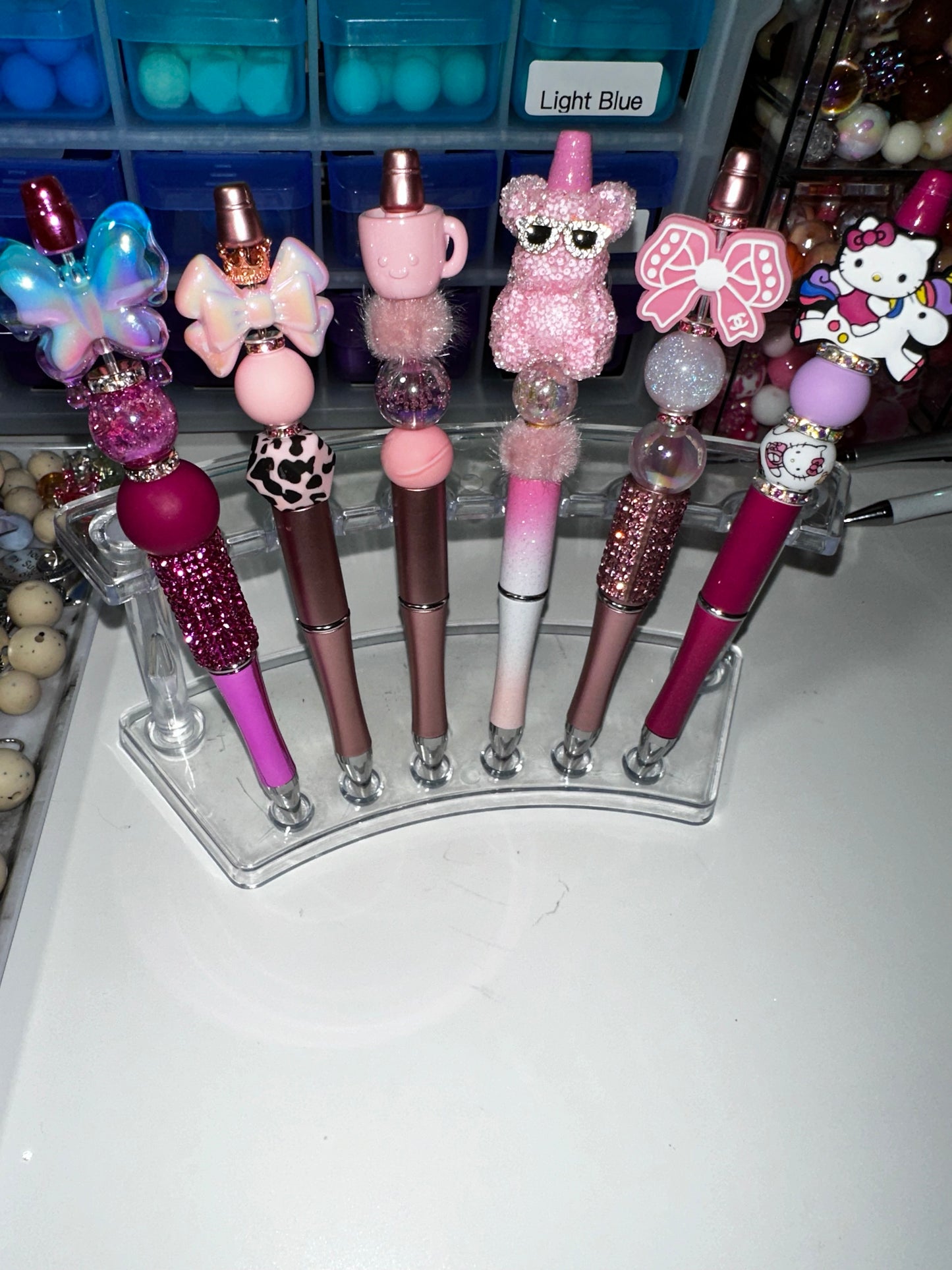 Silicone Focal Beaded Pens 8.00 each