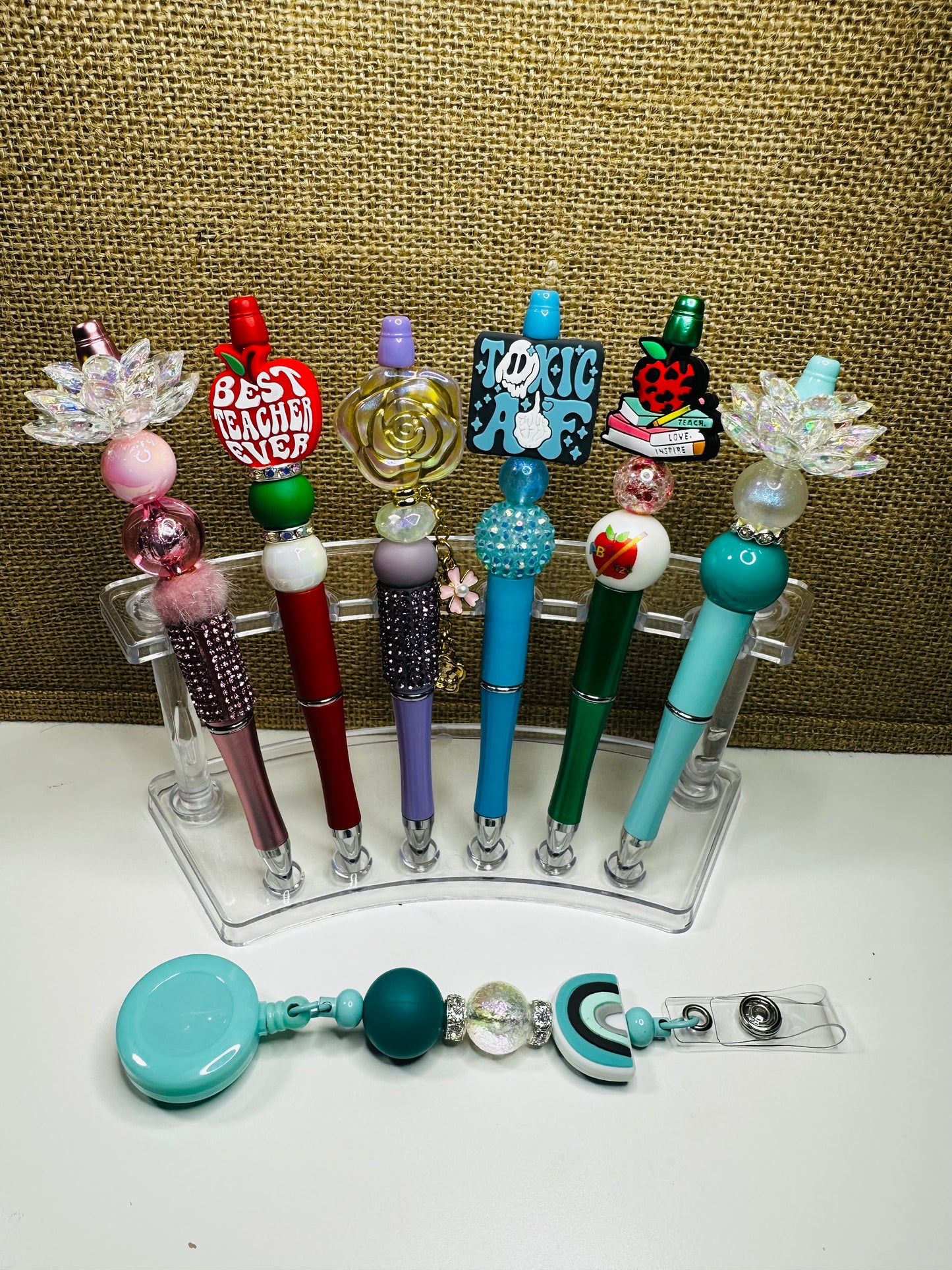 Silicone Focal Beaded Pens 8.00 each