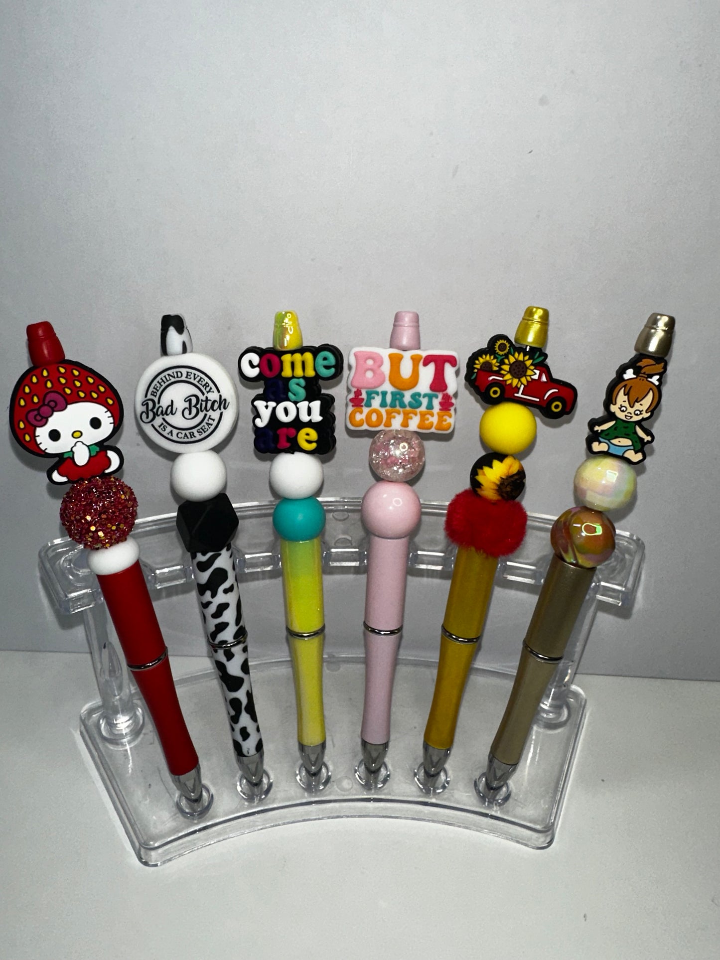 Silicone Focal Beaded Pens 8.00 each