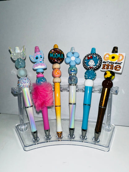 Silicone Focal Beaded Pens 8.00 each