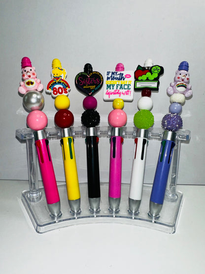 Silicone Focal Beaded Pens 8.00 each